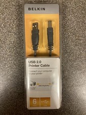 Belkin USB 2.0 Printer Cable 6'