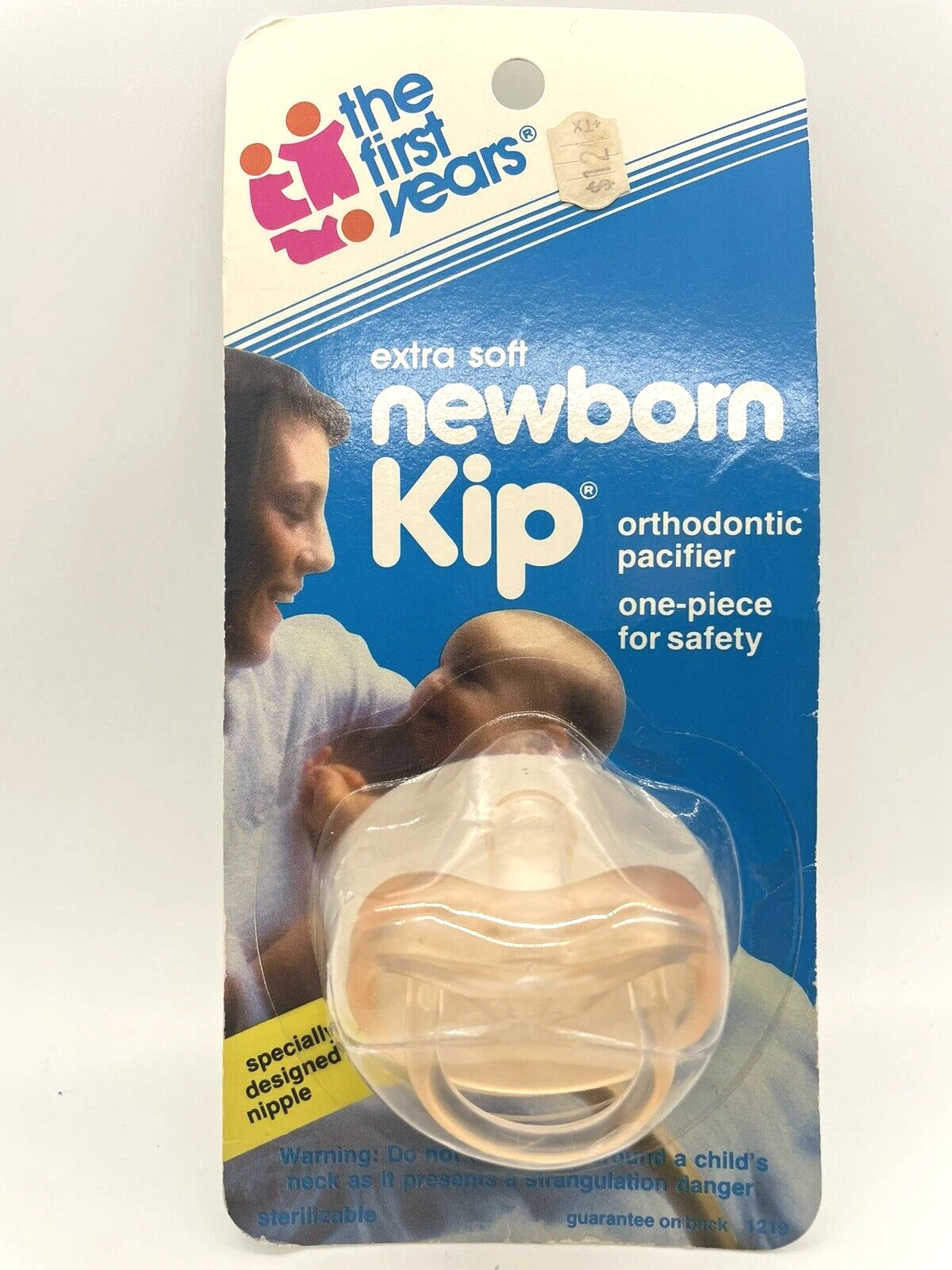 VTG Vintage 1986 The First Years Baby Pacifier Newborn Kip Rare