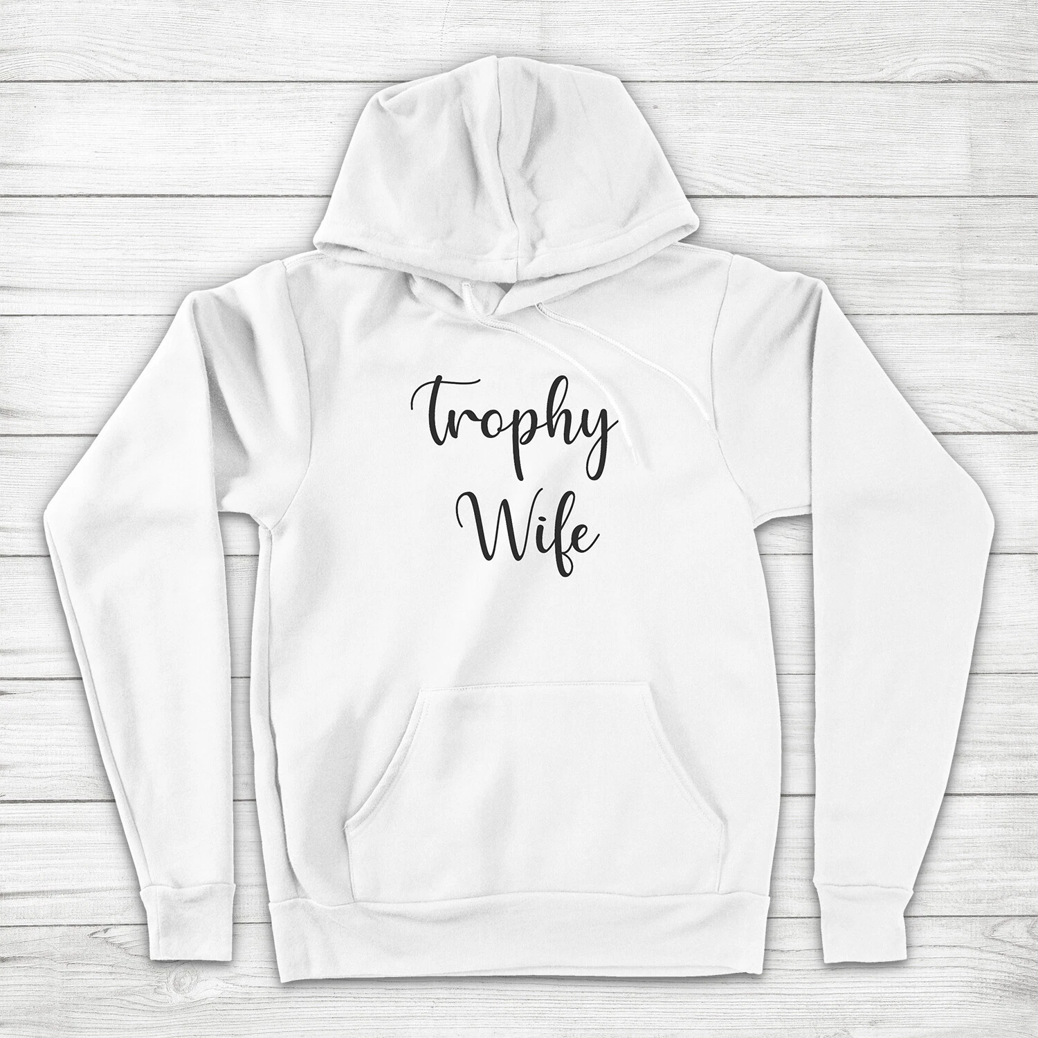 VALENTINO Felpa con cappuccio Trofeo Moglie Matrimonio Sposa Doccia Sposa Divertente Anniversario Regalo