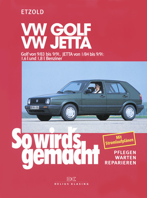 REPARATURANLEITUNG VW Golf II 2 ab 9/83 So wirds gemacht Reparatur/BUCH Handbuch