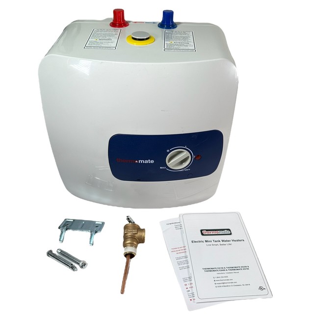 Thermomate Mini Tank Electric Water Heater Es400 4 Gallons Point of Use