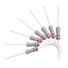 100 Pcs 1W 1 Watt Metal Oxide Film Resistor Axial Lead 2.2 Ohm ±5% Tolerance