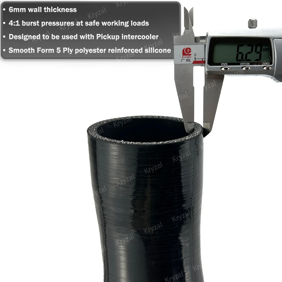 Intercooler Piping Hose for Mitsubishi Triton GL GLX GLX-R MN ML 2.5L 1505A088 - image 3 of 4