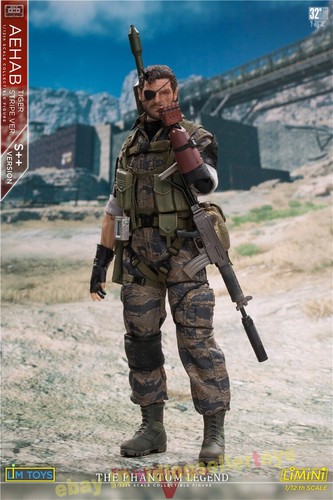 LIMTOYS Solid Snake ISMAEL Metal Gear 1/12 Figure Model Toy S++ Version 6'' - Picture 17 of 18