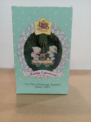 Enesco Our First Christmas Together Precious Moments 1993 Christmas ...