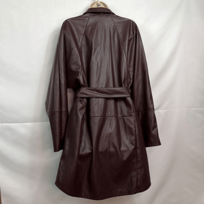 knee length dresses for ladies Enzo Leather Open Back Mini Dress | MARISSA WEBB