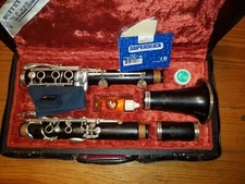 Buffet Crampon R13 Bb Clarinet W/ Ferree's Cork Repad, Silver Plate 