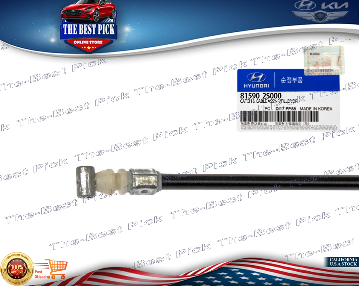 815902S000 Fuel Door Release Cable OEM for Hyundai Tucson 10-13 