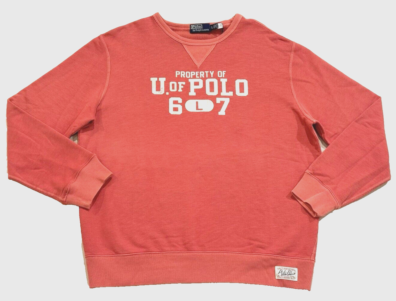 PONY $168 Polo Ralph Lauren Bedford felpa in pile pullover pesante camicia da sci XXL