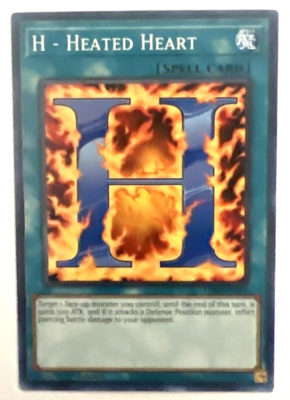 Yu-Gi-Oh! H - Heated Heart Spell Card - EOJ-EN038 Common From Enemy Of Justice - View #9