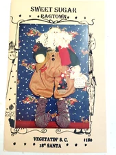 18" Doll Sweet Sugar Ragtown Vegetatin Santa Clause 180 Craft Pattern Primative