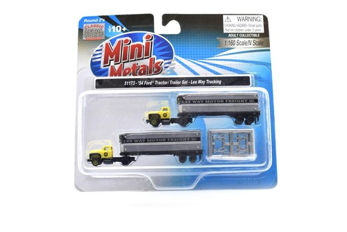 Remolque tractor clásico Metal Works 51173 Lee Way Motor Freight 54' Ford - Nuevo en caja | Zustand: New