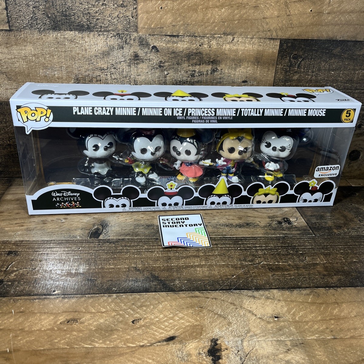 Funko POP! Disney: Minnie Mouse 5 Pack Amazon Exclusive Limited