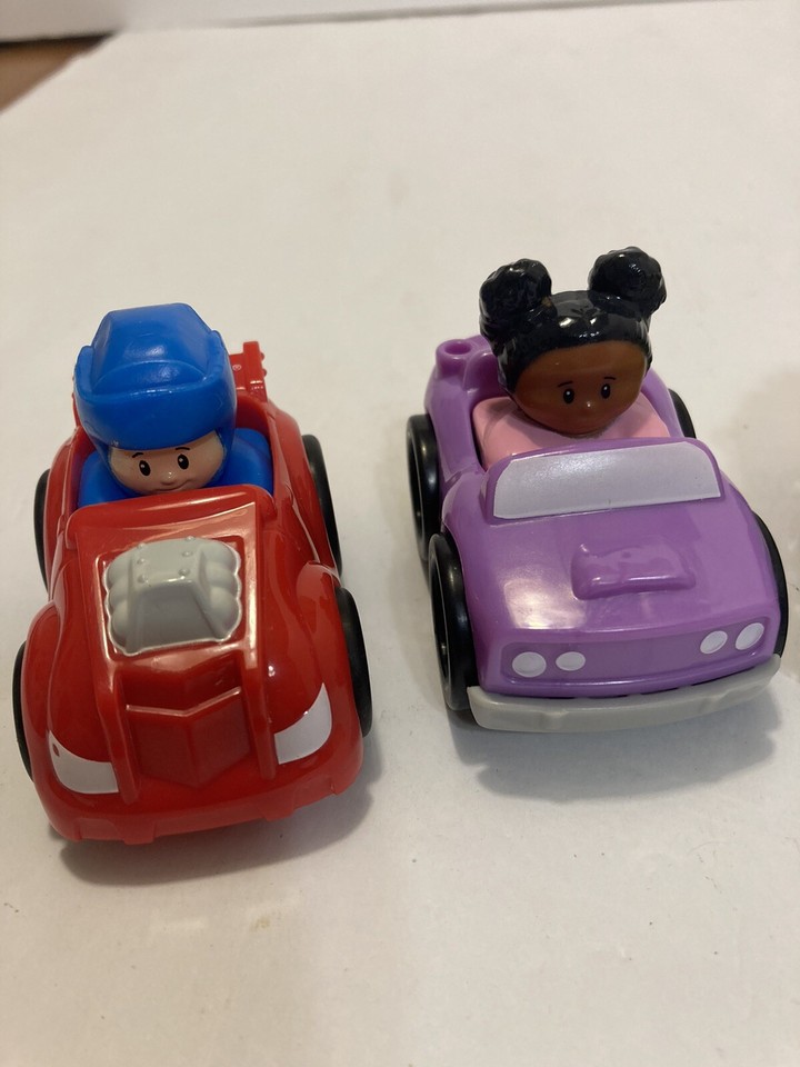 mattel Fisher Price Little People Lot Of 5 Wheelies eBay