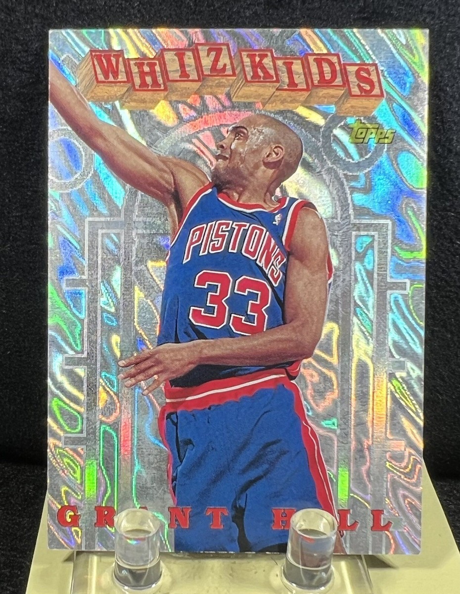 1995年版 G·ヒル【ルーキー】デトロイト・ピストンズ 🔥1995 Topps Whiz Kids Grant Hill #WK1 Detroit Pistons Legend
