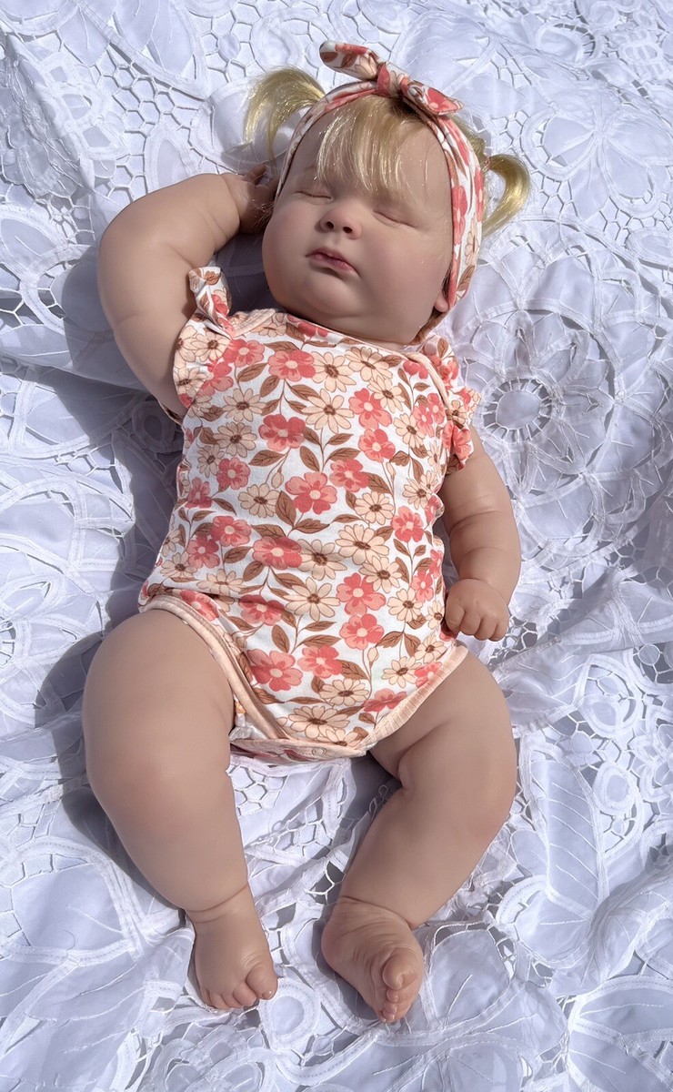 Bountiful Baby Sleeping “Joseph” 3-MONTH-Old Reborn Dolls Lifelike