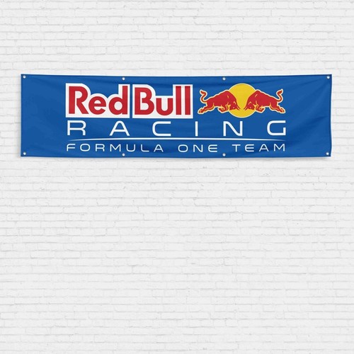For Red Bull Racing 2x8 ft Banner Formula Team Motorcycle MotoGP Flag ...