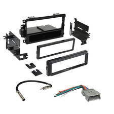 Dash Kit Harness Antenna Car Radio Stereo Fit GM GMC Chevy Cadillac Pontiac