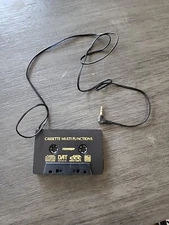 3.5mm AUX Audio Cassette Tape Adapter Tape Converter Stereo Surround MP3 Player