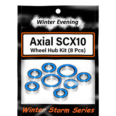 Winter Evening Hubs - for Axial SCX10, AX10, Wraith (Wheel Axle Bearings Kit)