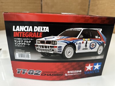 Tamiya 58570 1/10 Electric RC car series Lancia Delta Integrale TT