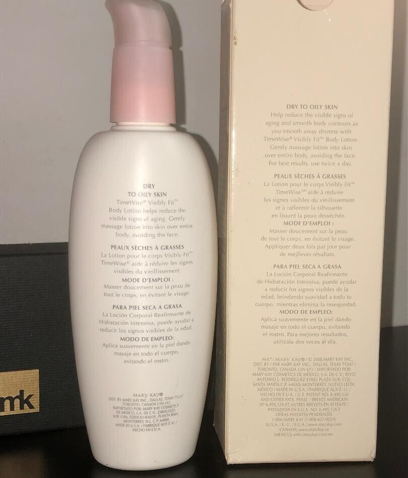 Mary Kay Timewise Visibly Fit Body Lotion 8 FL OZ 132500 Rare New in box READ