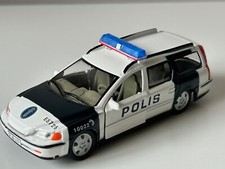 Volvo V70 Wagon Helsinki Polizei Finnland Auto Modell Spielzeug Diecast Amercom Maßstab 1:43