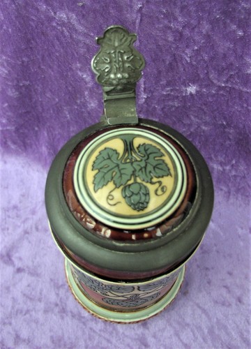Alter Krug Mettlach Jugendstil - Bild 5 von 11