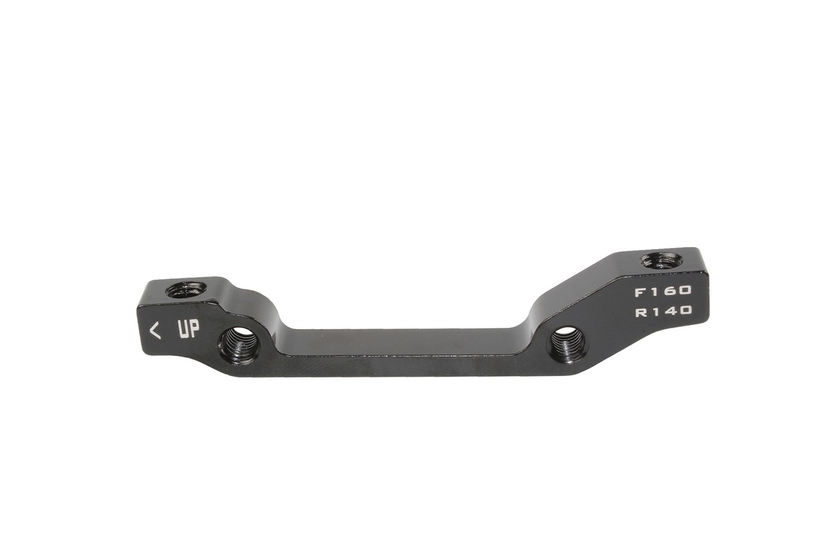 Adattatore Freno PM-IS Juin Tech PI01 &ndash; Rotori Da 140mm/160mm &ndash; Alluminio Nero