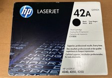 NEW SEALED HP LaserJet 42A Q5942A Black Toner Print Cartridge