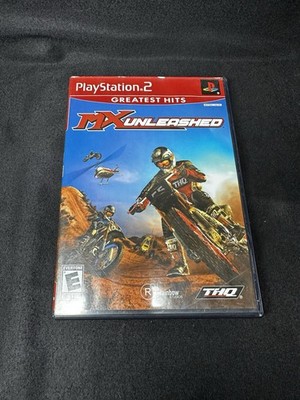 MX Unleashed (Sony Playstation 2, PS2, 2004) Greatest Hits Complete