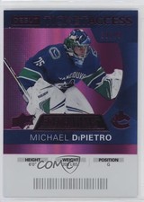2021-22 Credentials 2020-21 Debut Ticket Access Pink 30/49 Michael DiPietro 6o3