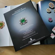 November 1996 JEWELS CHRISTIE'S Geneva Switzerland Jewelry Auction Catalog