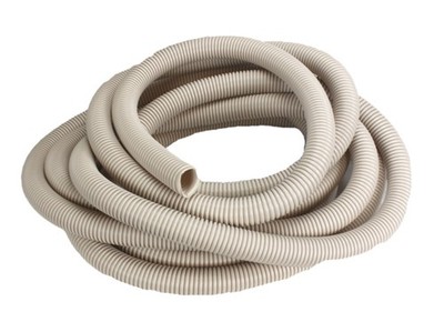 30 Fuß Beige 1-1/4 Zoll Crushproof Saugschlauch Ohne Enden EX300114030PI