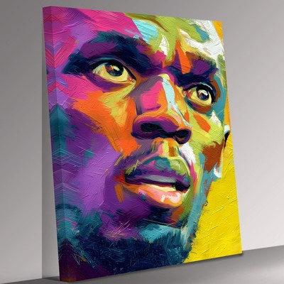 Usain Bolt Canvas Print Wall Art Picture