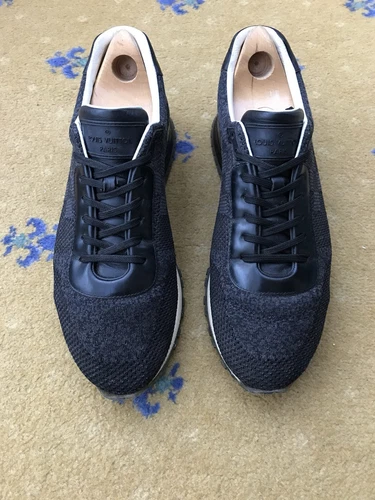 LOUIS VUITTON TRAINER Louis Vuitton Sneaker Scarpe da Ginnastica Run Away Tessuto Damier Uomo UK 9 US 10 EU 43