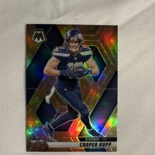 Panini 2025 Mosaic Football #60 ssp honeycomb  Cooper Kupp Seahawks Prizm