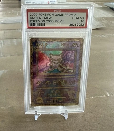2000 Pokémon Game Promo Ancient Mew Pokemon 2000 Movie PSA 10 English