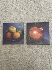 Kirklands Still Life Fruit Paintings On Canvas