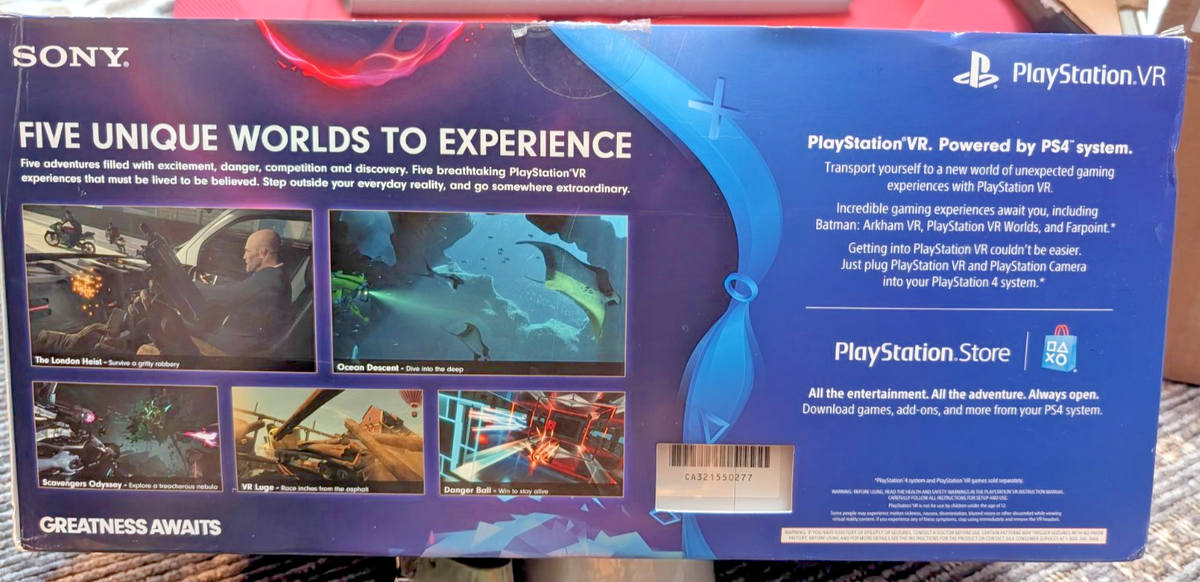 Buy Sony PlayStation VR Worlds Bundle - 3002147 online | eBay