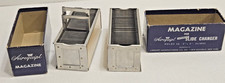 2 Airequipt Automatic Slide Magazines - For 2"/2" Slides - 36 Slides Each