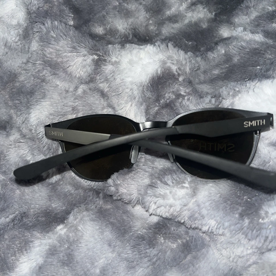 Smith Optics EASTBANK METAL Matte Black ChromaPop POLARIZED Grey Green Sunglass - Image 3 of 4