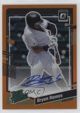 2023 Panini Donruss Orange Prizm 46/50 Bryan Ramos #RPS-BR Auto c2a