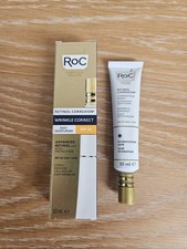 Image of Roc - Retinol Correxion Wrinkle Correct Daily Moisturiser 30ml SPF30 New