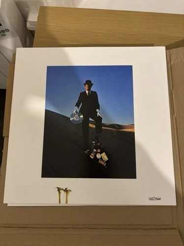 Pink Floyd Wish You Were Here Blood Records Splatter Vinyl LP 155/7500 Low #