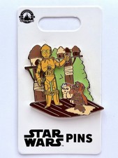 Disney Parks Exclusive Star Wars Return Of Jedi Pin 2023 C-3PO and Ewoks