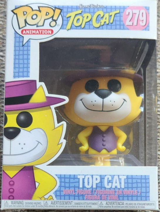 Funko Pop! Hanna Barbera Top Cat #279 Purple New