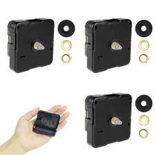 3 Pcs Clock Mechanisms Battery Powered Quartz Clock Movement Replacement Clocks