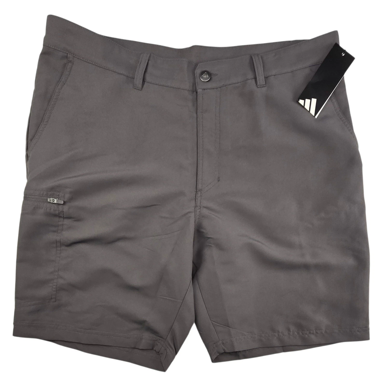 Adidas Men’s Woven Cargo Short Size 32 Color Charcoal ADVR0882 NWT