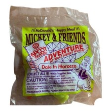 McDonald's Dale Morocco Disney Happy Meal Toy - Yellow Purple